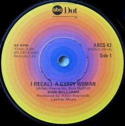 I Recall a Gypsy Woman / Amanda