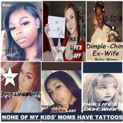 Non Of My Kids' Moms Have Tattoos