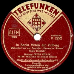 In Sankt Anton am Arlberg / Liebesgeschichten sind meistens nicht wahr!