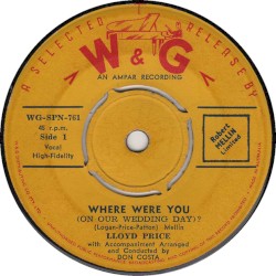 Where Were You (on Our Wedding Day)? / Is It Really Love?