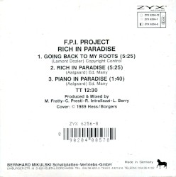 Rich In Paradise / Going Back To My Roots