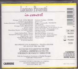 Luciano Pavarotti in Concert