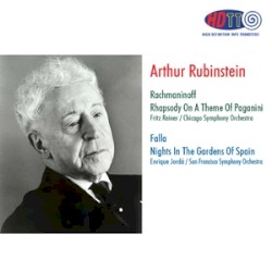 Rachmaninoff: Rhapsody on a Theme of Paganini / Falla: Nights in the Gardens of Spain