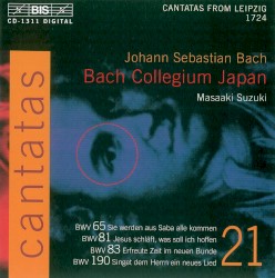 Cantatas, Volume 21
