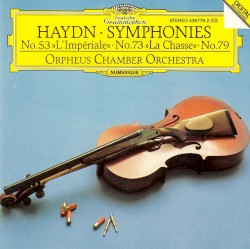 Symphonies nos. 53 "L'Imperiale" / 73 "La Chasse" / 79