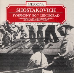 Symphony no. 7 in C major, op. 60 "Leningrad"