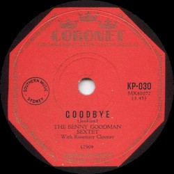 Goodbye / A Fine Romance