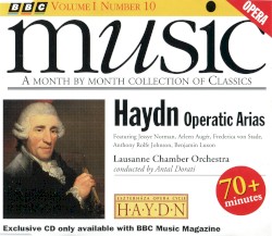 BBC Music, Volume 1, Number 10: Operatic Arias