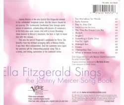 Ella Fitzgerald Sings the Johnny Mercer Song Book