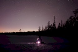 Where Blinking Embers Scarcely Glow