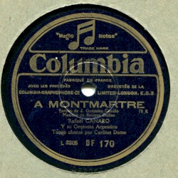 A Montmartre / Estampilla