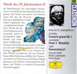 Musik des 20. Jahrhunderts, II