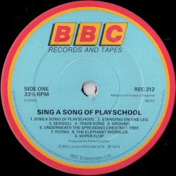 Sing a Song of Playschool