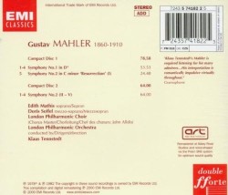 Symphony No. 1 Symphony No. 2 'Resurrection'