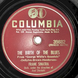 The Birth of the Blues / Why Try to Change Me Now