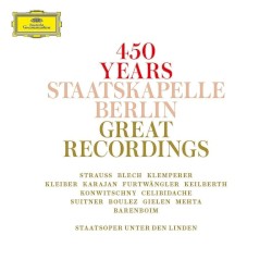 450 Years Staatskapelle Berlin Great Recordings