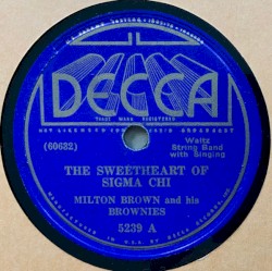 The Sweetheart of Sigma Chi / I’ll String Along With You