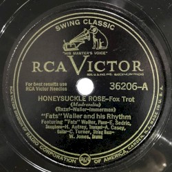 Honeysuckle Rose / Blue, Turning Grey Over You