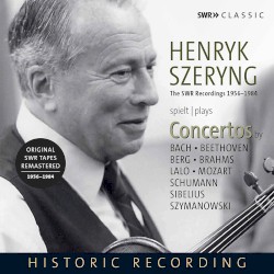 Henryk Szeryng Plays Concertos