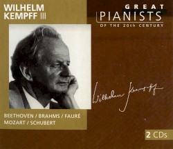 Great Pianists of the 20th Century, Volume 57: Wilhelm Kempff III