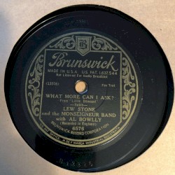 What More Can I Ask? / Her Name Is Mary