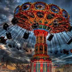 Action At The Funfair