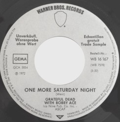 One More Saturday Night