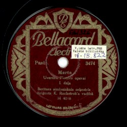 Marta: uvertīra Flotova operai