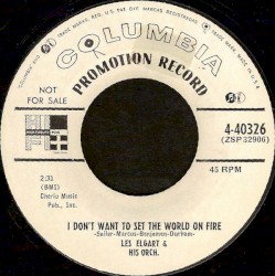 I Don't Want to Set the World on Fire / One O'Clock Jump Mambo