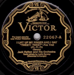 I Lift Up My Finger and I Say "Tweet Tweet" / Laughing Marionette