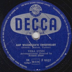 Auf Wiederseh'n Sweetheart / From the Time You Say Goodbye