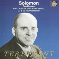 Piano Sonatas Nos. 26, 27 & 29