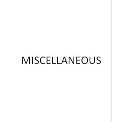 Miscellaneous Music (Licensable!)