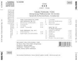 Suite Concertante, op. 25 / Suite Miniature, op. 20 / Suite, op. 43 “In modo populari”
