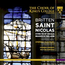 Saint Nicolas, Hymn to St Cecilia, Rejoice in the Lamb