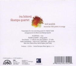 Moravian Folk Poetry in Songs