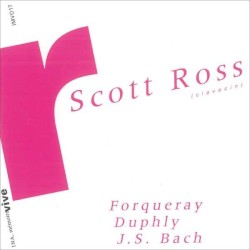 Forqueray, Duphly, J.S. Bach (clavecin)