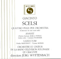 Quattro pezzi per orchestra / Anahit / Uaxuctum