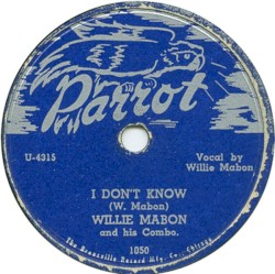 I Don’t Know / Worry Blues