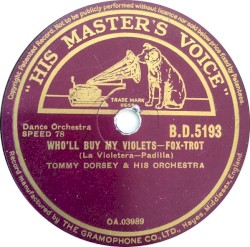 Who'll Buy My Violets / Mr. Ghost Goes to Town