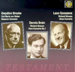 Gwydion Brooke / Dennis Brain / Leon Goossens