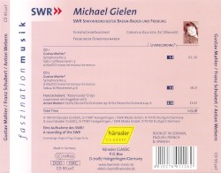 Mahler: Symphony No.3 / Schubert: Romsamunde / Webern: Six pieces for Orchestra