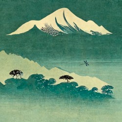 behind the mountain, beneath the tree