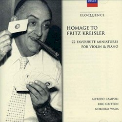 Homage to Fritz Kreisler