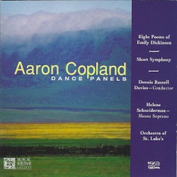 Dance Panels / Short Symphony / Eight Poems of Emily Dickinson Short Symphony