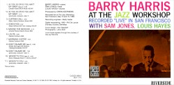 Barry Harris at The Jazz Workshop