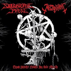 Two Rusty Nails in His Flesh