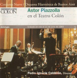 Astor Piazzolla en el Teatro Colón