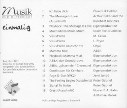 Musik und Unterricht: 71 einmalig