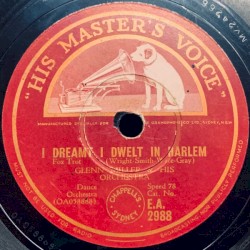 I Dreamt I Dwelt in Harlem / Boulder Buff